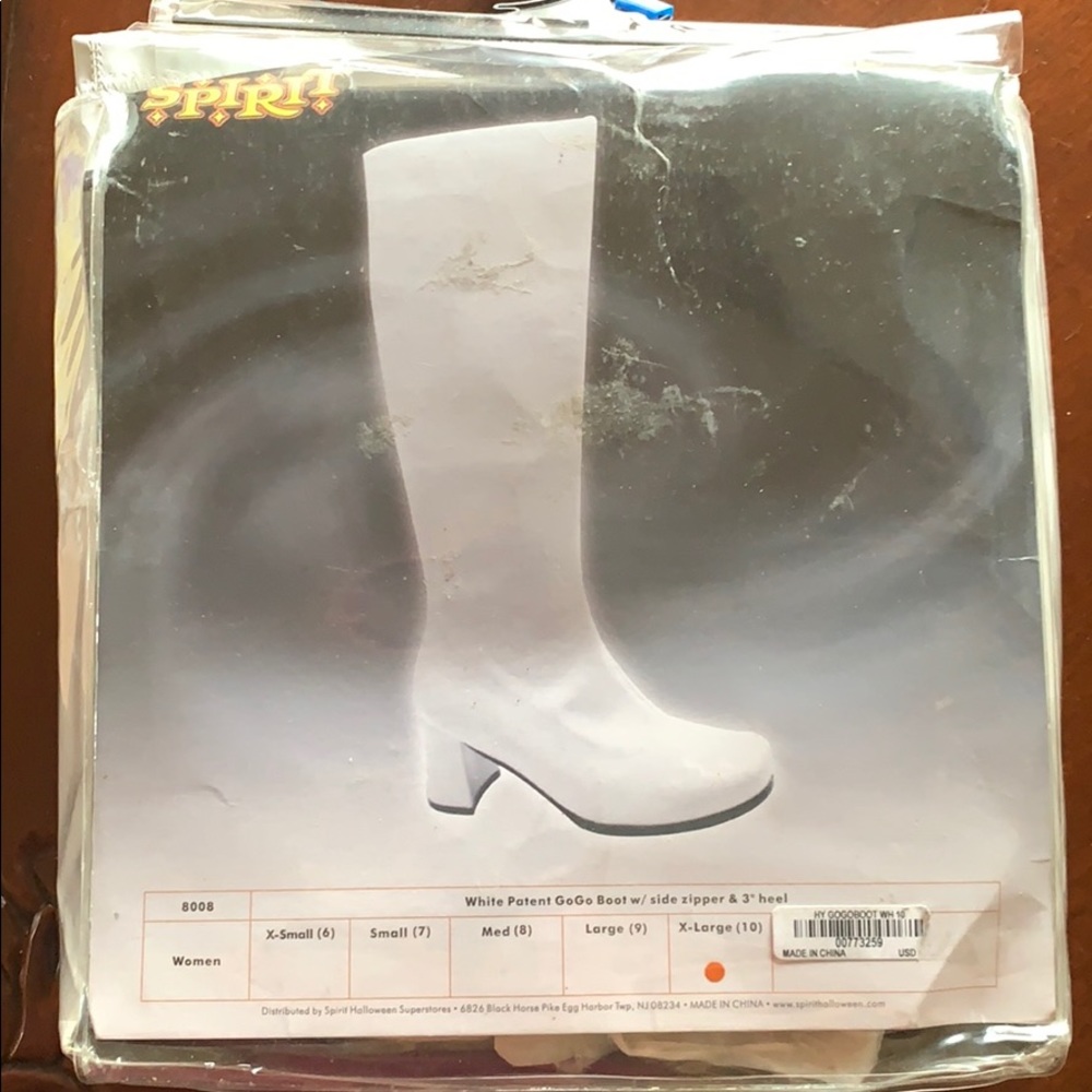 White Go Go Boots